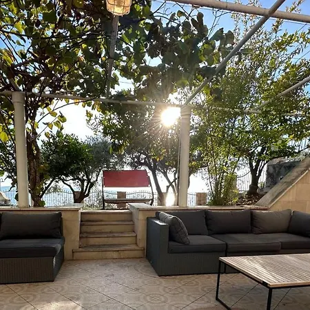 Villa Luxury Seaside With A Classic Mediterranean Olive Garden, A Fully Equipped Professional Kitchen, Pool, Sauna, Padle Boards And Canoe - Miolin House