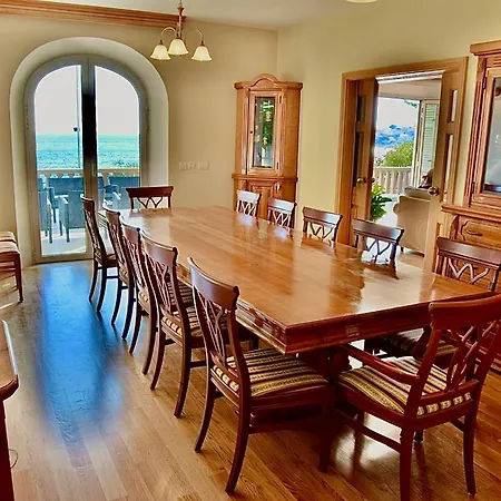 Βίλα Luxury Seaside With A Classic Mediterranean Olive Garden, A Fully Equipped Professional Kitchen, Pool, Sauna, Padle Boards And Canoe - Miolin House *