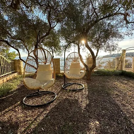 Luxury Seaside With A Classic Mediterranean Olive Garden, A Fully Equipped Professional Kitchen, Pool, Sauna, Padle Boards And Canoe - Miolin House Villa *