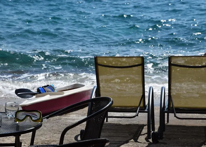 Vila Luxury Seaside With A Classic Mediterranean Olive Garden, A Fully Equipped Professional Kitchen, Pool, Sauna, Padle Boards And Canoe - Miolin House